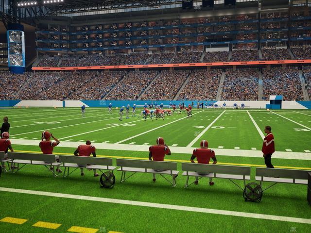 Ford Field - Section 128 Seat View