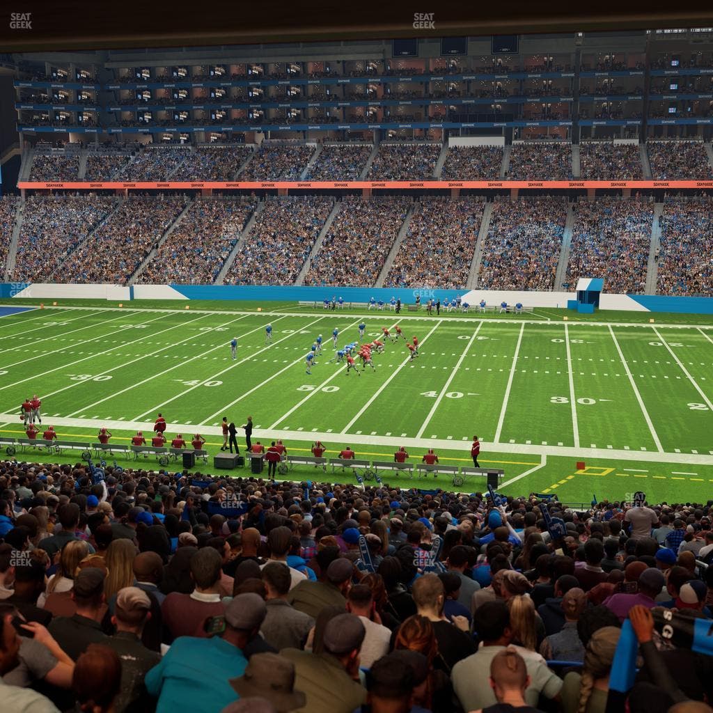 Ford Field - Section 128 Seat View