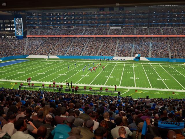 Ford Field - Section 128 Seat View