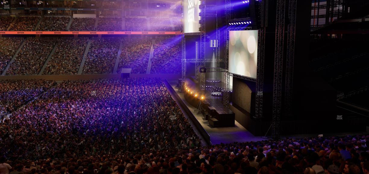 Ford Field - Section 129 Seat View