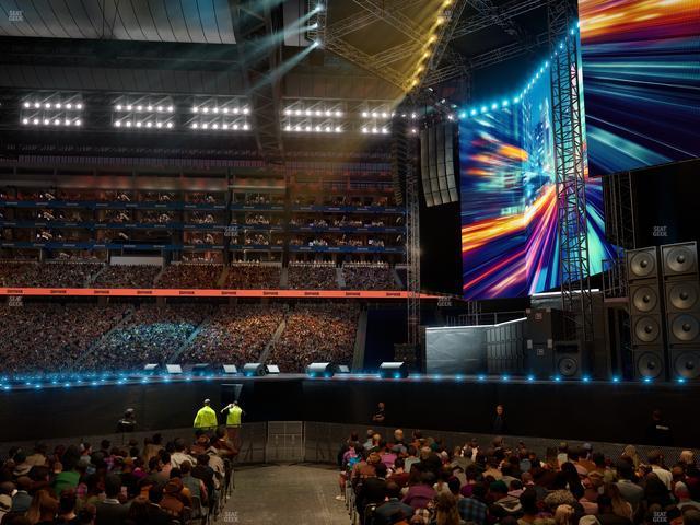 Ford Field - Section 130 Seat View