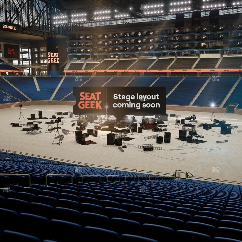 Ford Field - Section 130 Seat View