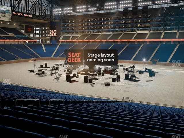 Ford Field - Section 130 Seat View