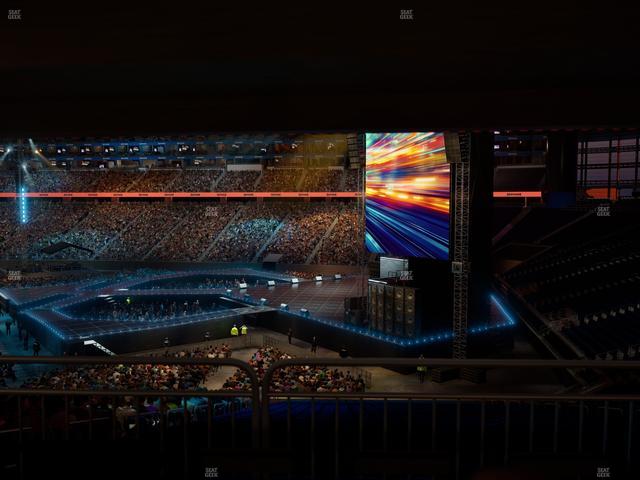 Ford Field - Section 131 Table 1 Seat View