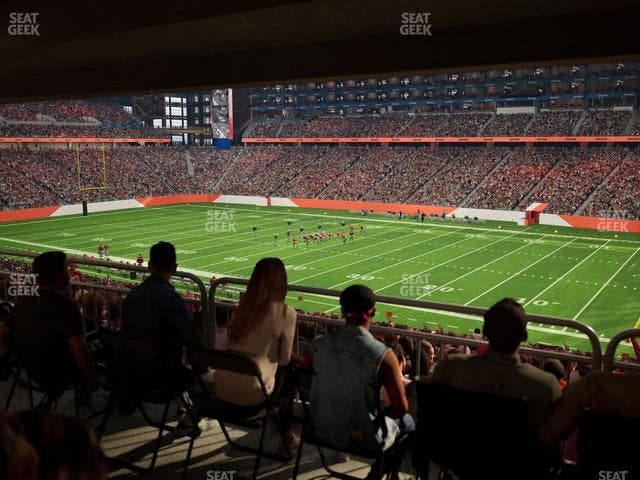 Ford Field - Section 131 Table 2 Seat View