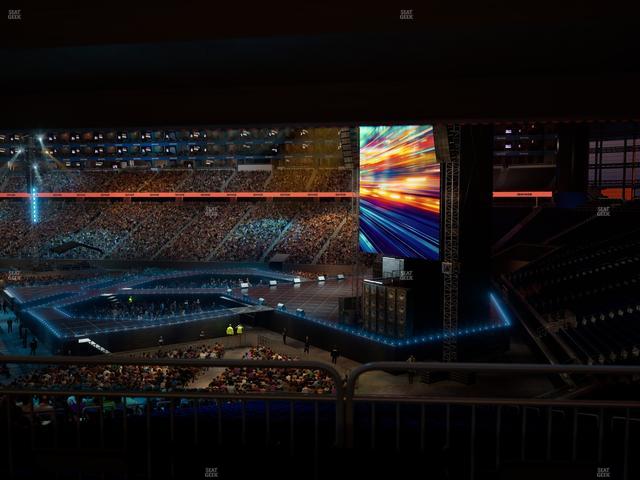 Ford Field - Section 131 Table 2 Seat View