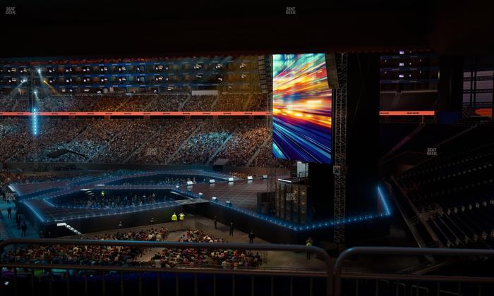 Ford Field - Section 131 Table 3 Seat View