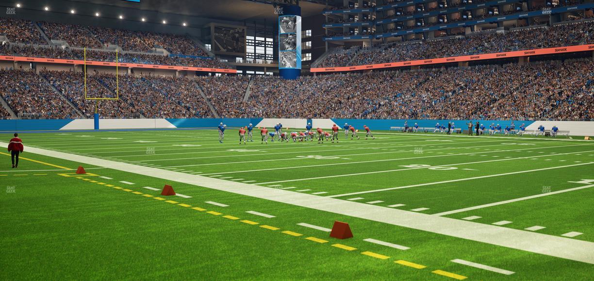Ford Field - Section 131 Seat View