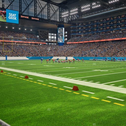 Ford Field - Section 131 Seat View