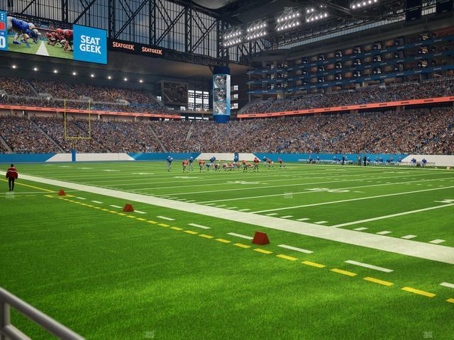 Ford Field - Section 131 Seat View