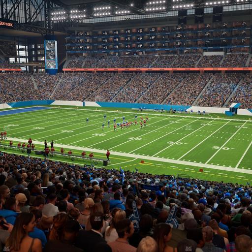 Ford Field - Section 131 Seat View