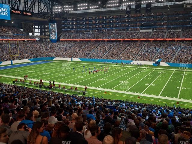 Ford Field - Section 131 Seat View