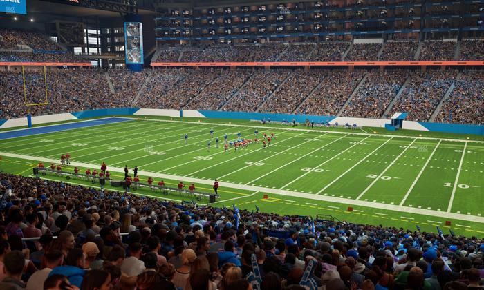 Ford Field - Section 131 Seat View