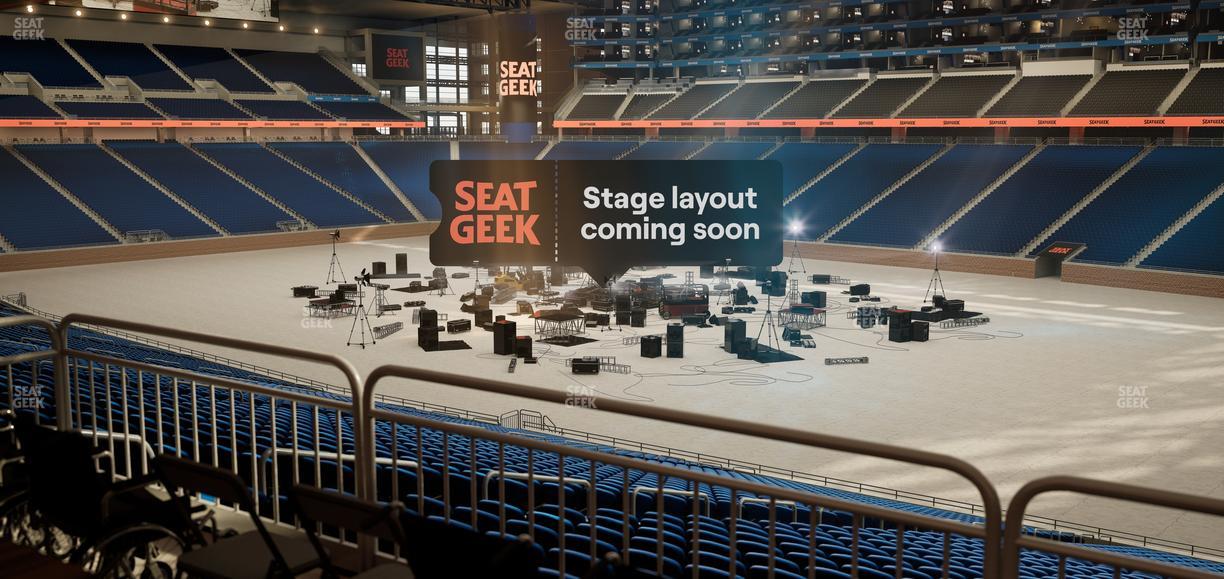 Ford Field - Section 132 Table 3 Seat View