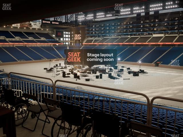 Ford Field - Section 132 Table 3 Seat View