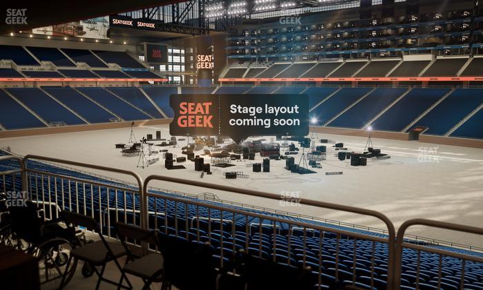 Ford Field - Section 132 Table 3 Seat View