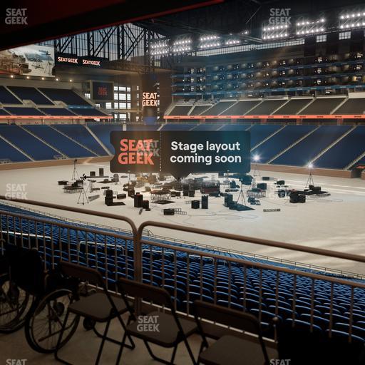 Ford Field - Section 132 Table 4 Seat View