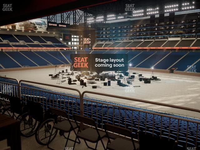 Ford Field - Section 132 Table 4 Seat View