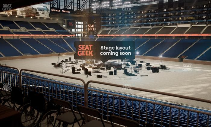 Ford Field - Section 132 Table 4 Seat View