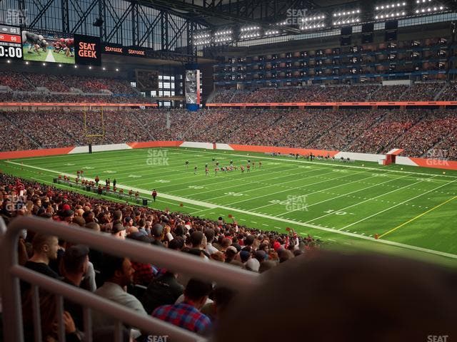 Ford Field - Section 132 Seat View
