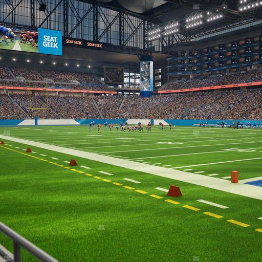 Ford Field - Section 132 Seat View