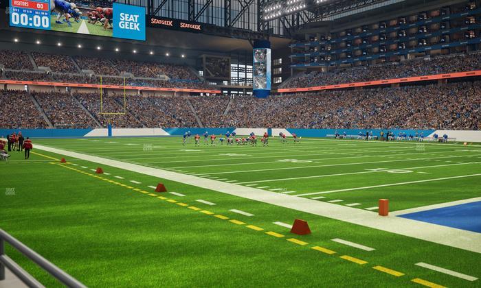 Ford Field - Section 132 Seat View