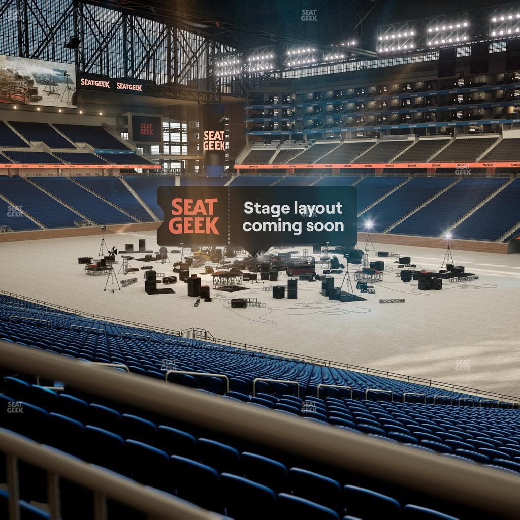 Ford Field - Section 132 Seat View