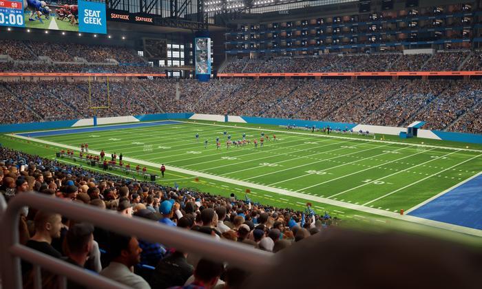 Ford Field - Section 132 Seat View