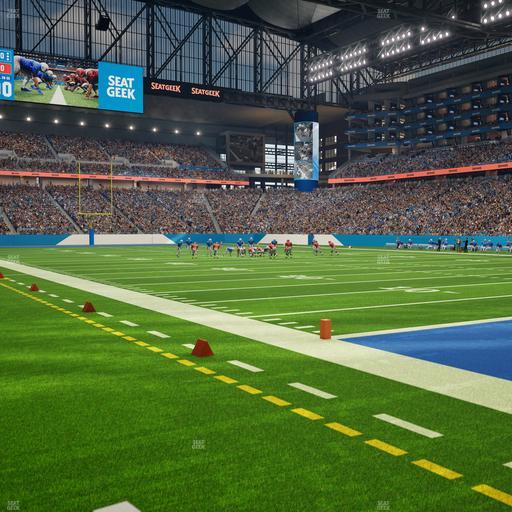 Ford Field - Section 133 Seat View