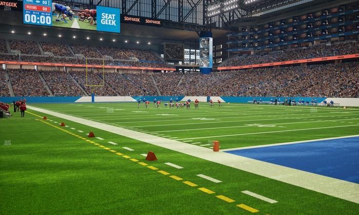 Ford Field - Section 133 Seat View