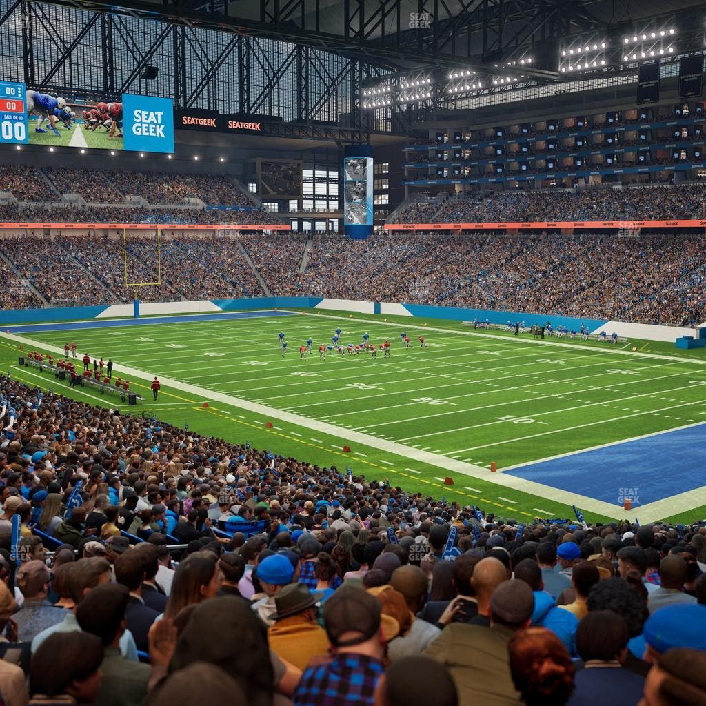 Ford Field - Section 133 Seat View