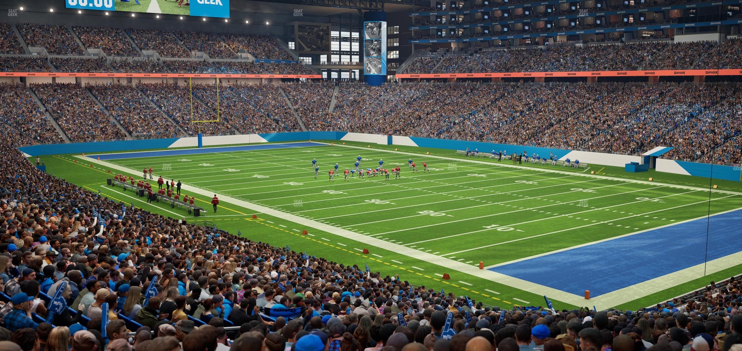 Ford Field - Section 133 Seat View