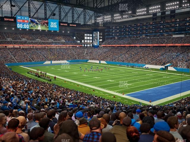 Ford Field - Section 133 Seat View