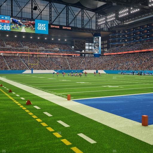 Ford Field - Section 134 Seat View