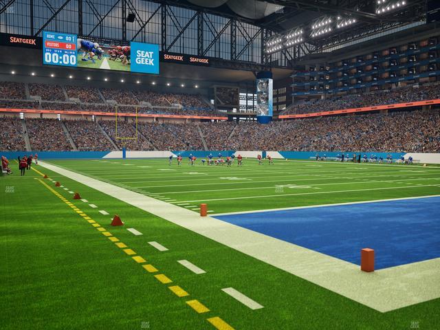 Ford Field - Section 134 Seat View
