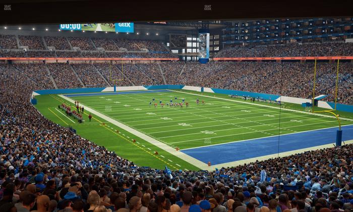 Ford Field - Section 134 Seat View