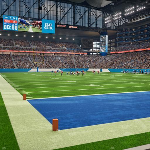 Ford Field - Section 135 Seat View