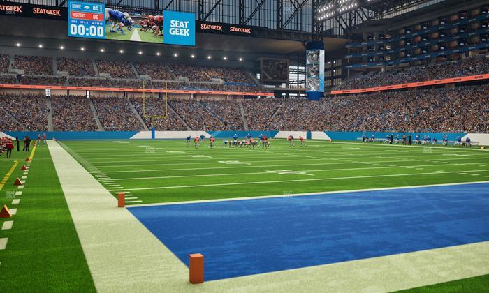 Ford Field - Section 135 Seat View