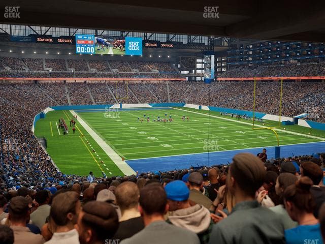 Ford Field - Section 135 Seat View