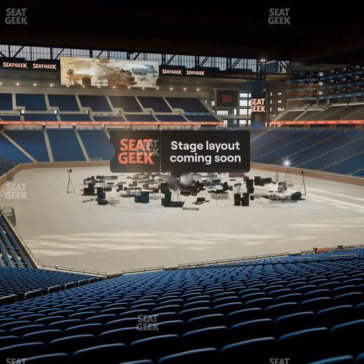 Ford Field - Section 135 Seat View