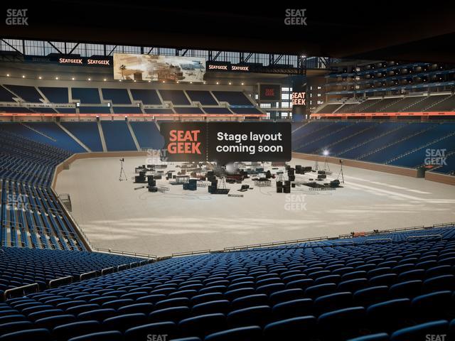 Ford Field - Section 135 Seat View