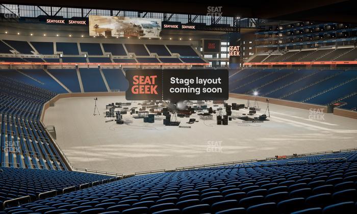 Ford Field - Section 135 Seat View