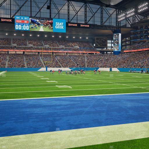 Ford Field - Section 136 Seat View