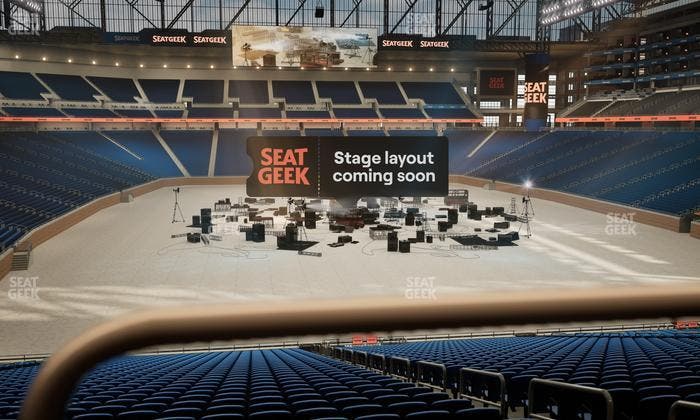 Ford Field - Section 136 Seat View