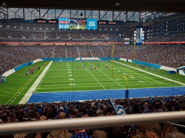 Ford Field - Section 136 Seat View