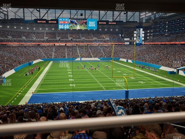 Ford Field - Section 136 Seat View