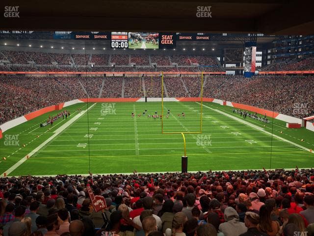 Ford Field - Section 137 Seat View