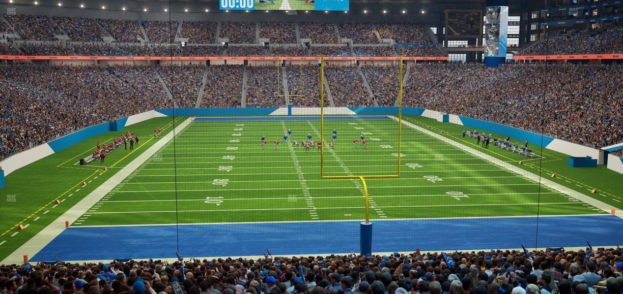 Ford Field - Section 137 Seat View