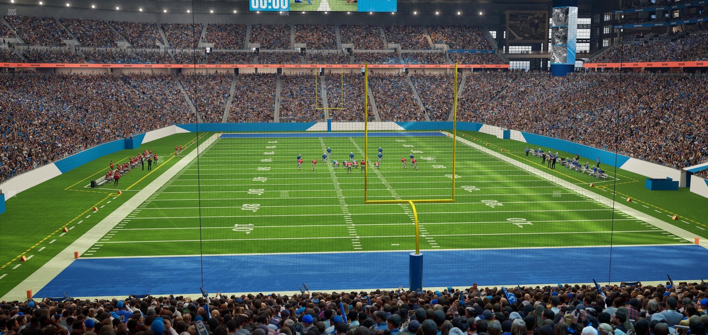 Ford Field - Section 137 Seat View