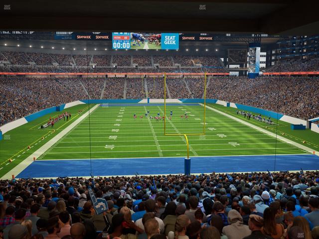 Ford Field - Section 137 Seat View